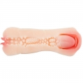 Bild 2 von Taschenmuschi mit 2 Öffnungen Vaginal Anal Zunge Masturbator Sexspielzeug
